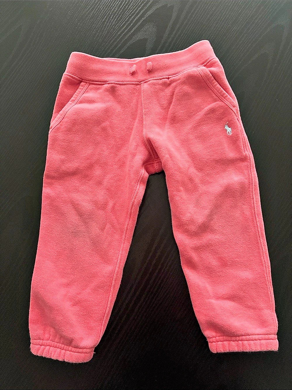 Polo Ralph Lauren Kids Fleece Jogger Sweatpants Pink Baby 2